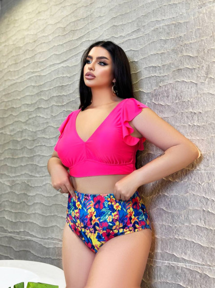  Купальник с цветочным узором &amp;quot;Floral Breeze&amp;quot;