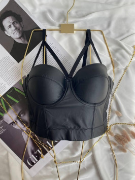 Leather Luxe Bustier