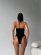 Costum de baie erotic &amp;quot;Black Waves One Piece&amp;quot;