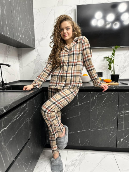 Unisex Pajama Cozy Check Comfort