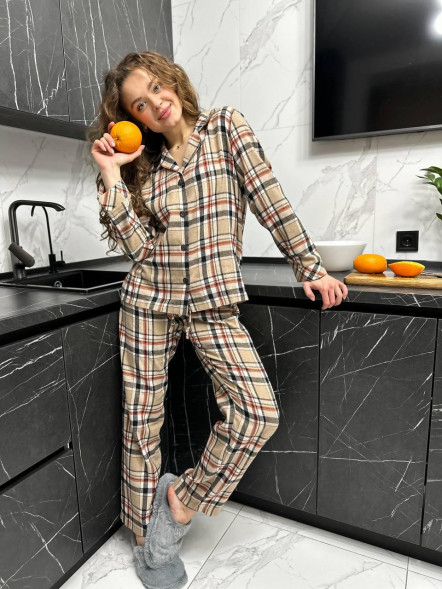 Unisex Pajama Cozy Check Comfort
