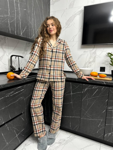 Unisex Pajama Cozy Check Comfort