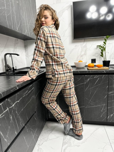 Unisex Pajama Cozy Check Comfort