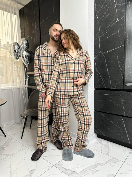 Unisex Pajama Cozy Check Comfort