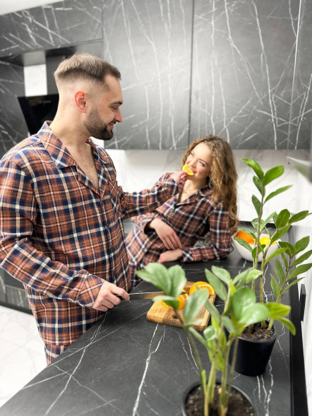 Pijama pentru femei Warm Flannel