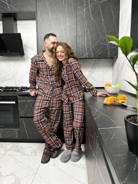 Pijama pentru femei Warm Flannel