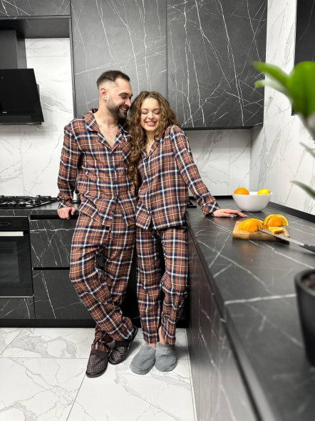Pijama pentru femei Warm Flannel
