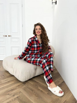 Классическая пижама Cozy Plaid Dreams