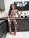 Pijamale din flanel premium Cozy Plaid Dreams