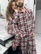 Pijamale din flanel premium Cozy Plaid Dreams