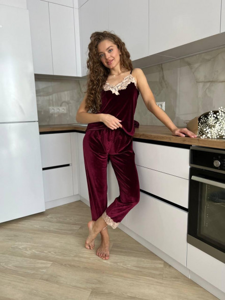 Пижама Velvet Elegance Trio