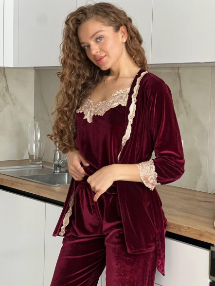 Пижама Velvet Elegance Trio