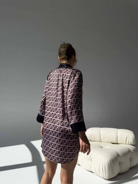 Fendi Chic Satin Shirt