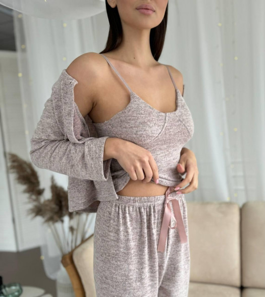 Пижамный комплект из тонкой ангоры Cozy Angora