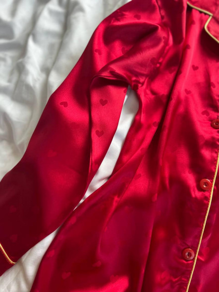 Pajama Satin Romance Set