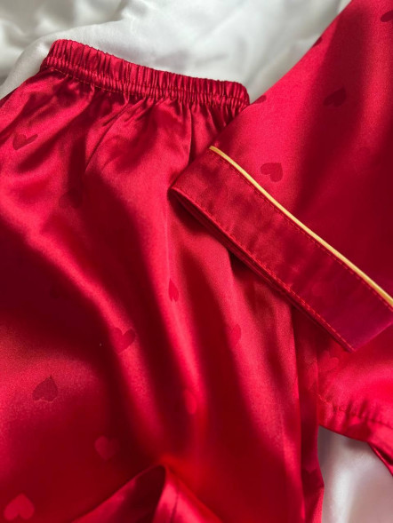 Pajama Satin Romance Set