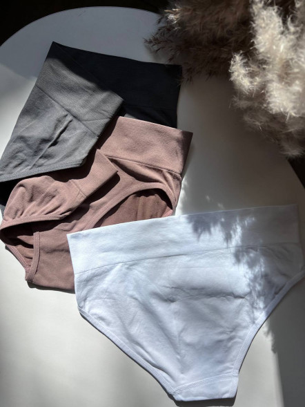 Chiloți clasici High-Waist Smooth Slips