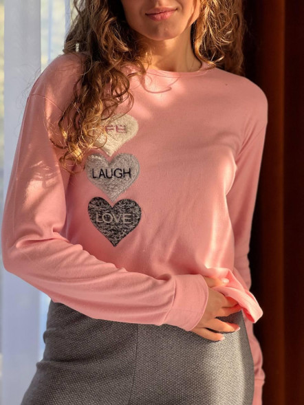 Set pijama de casă Cozy Love Pajama