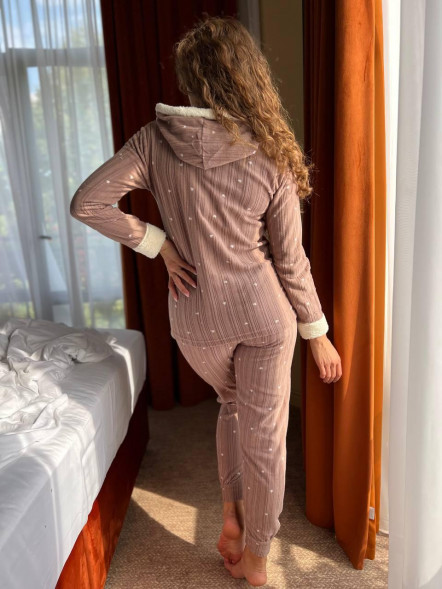 Pijama din fleece și pluș &amp;quot;Cuddly Comfort&amp;quot;