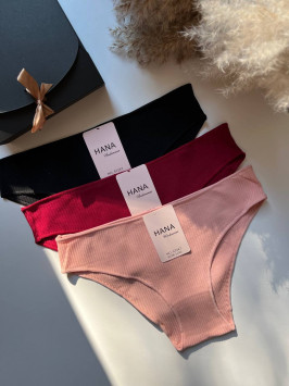 Set de trei perechi de chiloți pentru femei Elegant Trio HANA