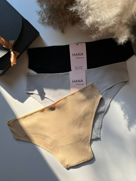 Сет из трёх пар женских трусиков Comfort Trio HANA