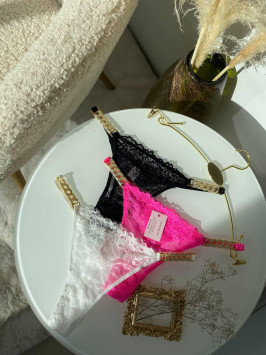 Set chiloți dantelă Radiant Lace Trio