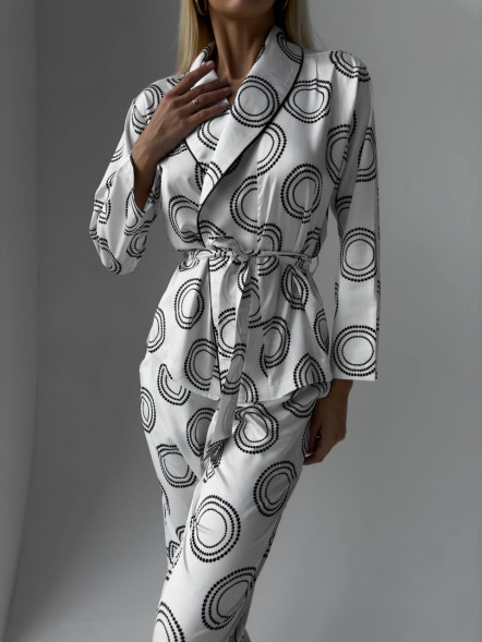 Pijama clasică &amp;quot;Circles of Comfort&amp;quot;